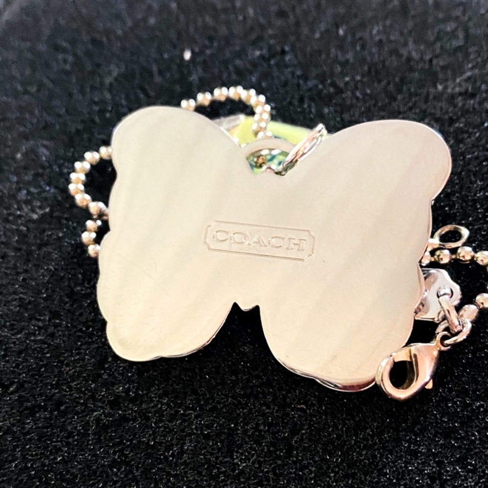 NWOT Coach Butterfly necklace - Picture 5 of 8